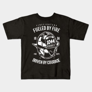 Fulled By Fire Driven By Courage Kids T-Shirt